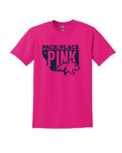 Gildan MSU Pack the place in pink S/S Tee 8000PPP23